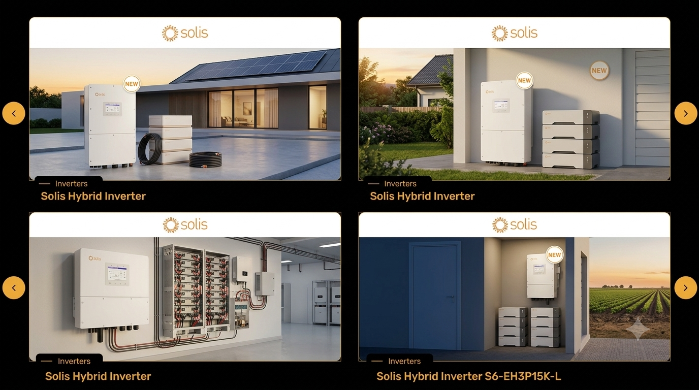 Solis inverter range